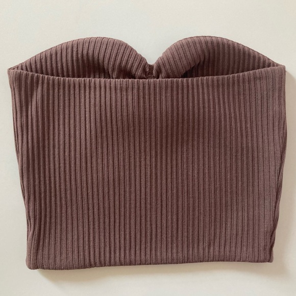 Wilfred ribbed sweetheart tube top, XXS - Picture 4 of 10
